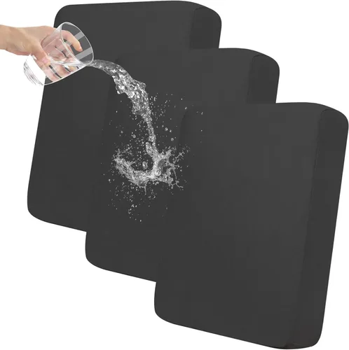 Vista 25 de Easy-Going Funda de cojín 100% impermeable para asiento de sofá, funda de cojín elástica de muebles, para niños, mascotas, cojín de sofá biplaza