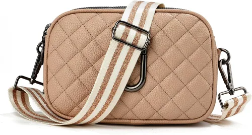 Vista 3 de LVYOUME Correa para bolso, accesorios plateados, correas anchas para bolsa, correa de hombro ajustable para bolsos