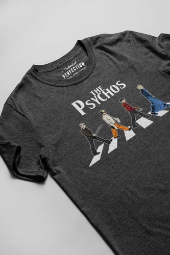 Vista 3 de Personalizado Perfection The Psychos Camiseta de Halloween