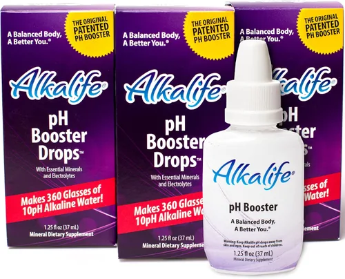 Vista 9 de Estimulante PH, Alkalife Alcalino, gotas, botella de 1.25 onzas, 1149343, 1 1.25 oz, Electrolytes, Minerals, Patented Formula, Neutralize Acid