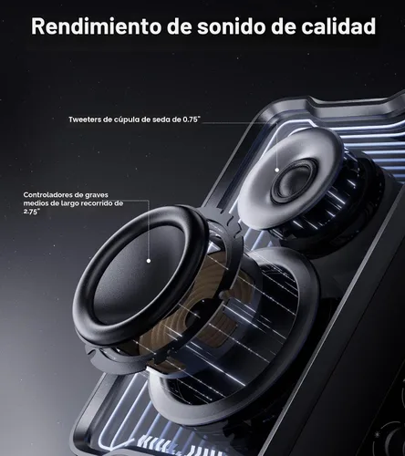 Vista 2 de Edifier QR30 2.0 Altavoz activo de escritorio, altavoces compactos Bluetooth V5.4 para computadora, altavoz inalámbrico de estantería, 30W (RMS)