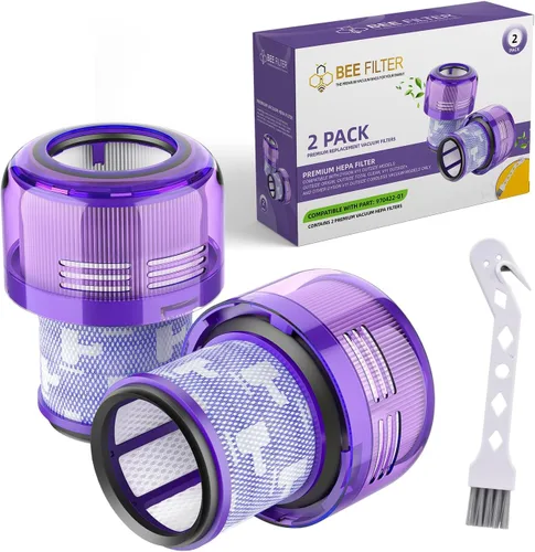 Vista 12 de Filtro Dyson V15, paquete de 1 unidad Filtro de repuesto True HEPA premium compatible con Dyson V15 Detect, V15 Detect Absolute, V15 Submarine