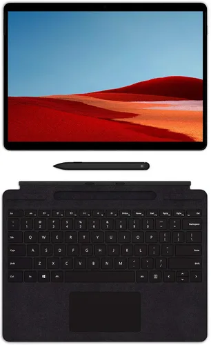 Vista 8 de Microsoft Surface Pro X Pantalla táctil de 13 pulgadas - Microsoft SQ1, Negro mate