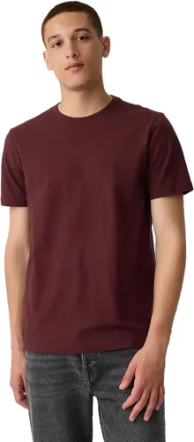 Vista 42 de Camiseta de cuello redondo Gap para hombre, mangas cortas, estilo casual Negro