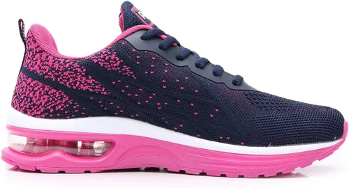 Vista 3 de GANNOU Air Athletic - Tenis para mujer de moda, para el gimnasio, deportes, correr, trotar, tenis y acondicionamiento físico, tallas 5.5 a 11 de EE.