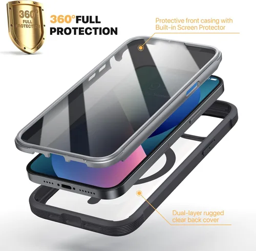 Vista 1011 de DIACLARA - Funda transparente compatible con iPhone XR 6.1 pulgadas 2018