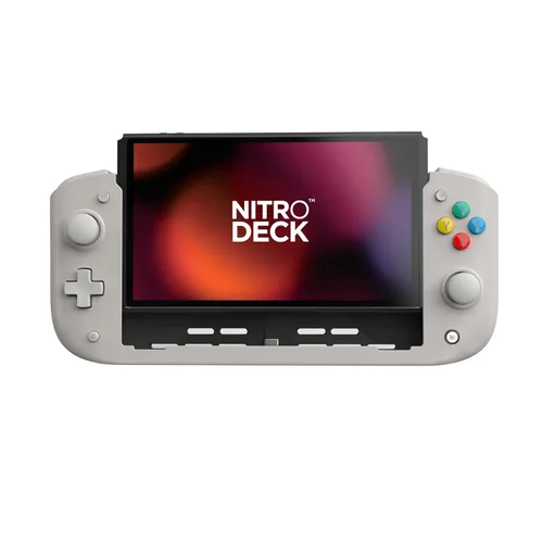 Vista 8 de CRKD Nitro Deck - Professional Handheld Deck with Zero Stick Drift for Nintendo Switch and Switch OLED (Black)