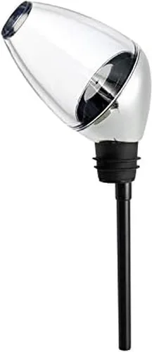 Vista 6 de Houdini Aireador de vino tinto con base, 6 pulgadas, negro/plateado