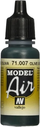 Vista 9 de Vallejo Pintura roja fuego, 0.6 fl oz