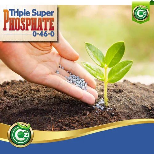 Vista 3 de Fertilizante triple súper fosfato 0-46-0 fabricado en Estados Unidos - Potenciador de floración - TSP alimento vegetal de fósforo puro para plantas