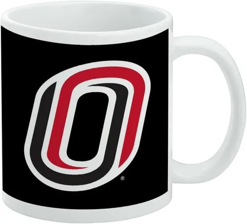 Vista 109 de Taza de cerámica con el logotipo principal de la Universidad Rider, taza de regalo novedosa para café, té y bebidas calientes, 11oz, blanca