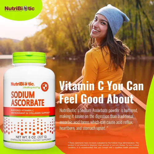 Vista 4 de Nutribiotic - Polvo cristalino atenuado de ascorbato de sodio, 728177004507, 1, 1