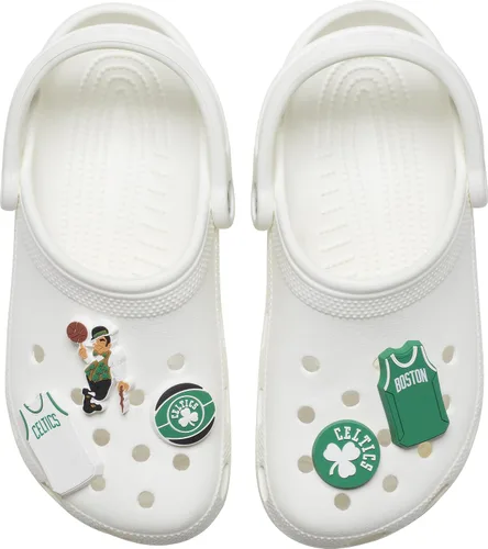 Vista 4 de Crocs Jibbitz - Dijes para zapatos, colección deportiva de equipos de baloncesto de la NBA
