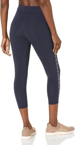 Vista 2 de Tommy Hilfiger Performance Workout Pants-High-Rise Cotton Leggings for Women