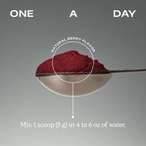 Vista 8 de Humann SuperBeets Energy Plus con extracto de semilla de uva, polvo de raíz de remolacha, extracto de té verde, cafeína, vitamina C, sin OMG, 5.87