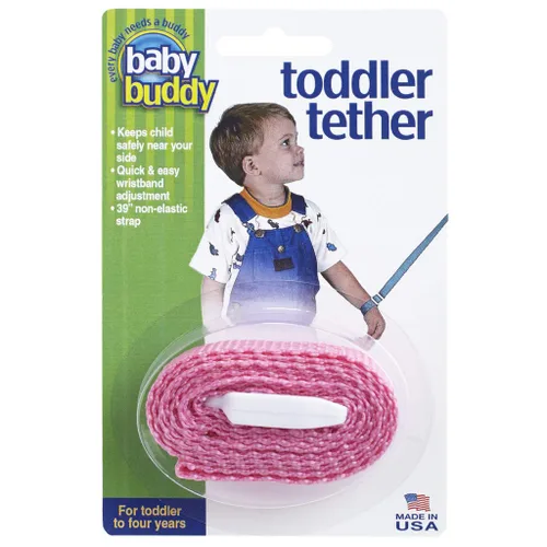 Vista 10 de Arnés con correa de seguridad para niños pequeños de Baby Buddy, con correa de sujeción, Total 1, Negro