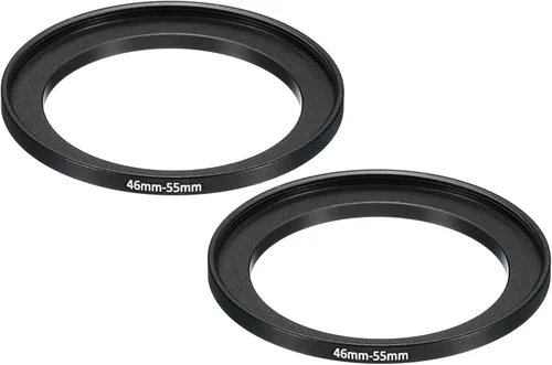 Vista 6 de PATIKIL Anillo elevador de metal de 1.594 in-1.693 in, paquete de 2 anillos adaptadores de filtro de lente de cámara, anillo adaptador de filtro
