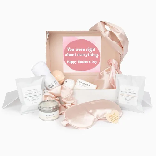 Vista 14 de Dear Ava Regalos de spa para mujeres Cuidado personal orgánico de lujo anti estrés relajante baño y cuerpo Kit de cesta para ella con tarjeta