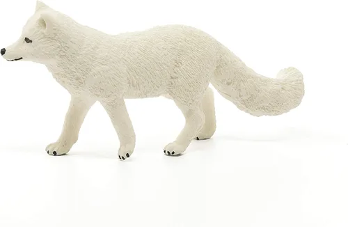 Vista 3 de Schleich Wild Life, figura de animal, juguetes de animales para niños y niñas de 3 a 8 años, zorro ártico