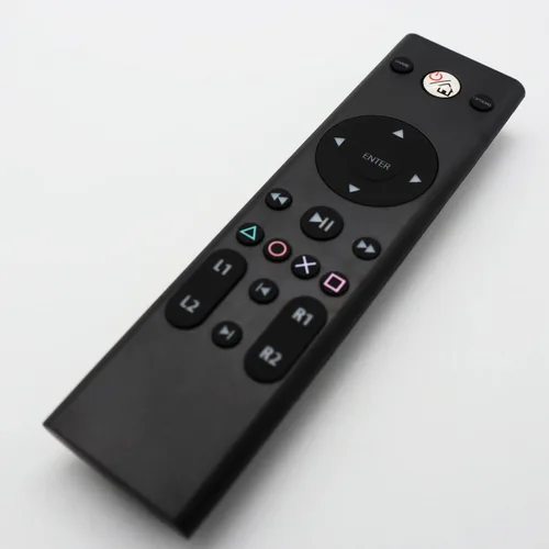 Vista 5 de Reemplazo de control remoto multimedia para Playstation 4 (PS4), compatible con Playstation 5 (PS5) con botones dedicados