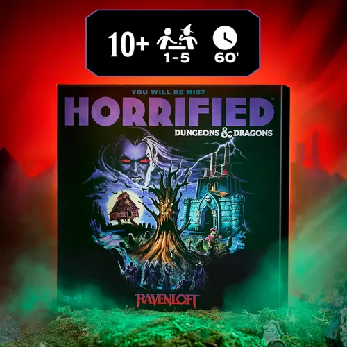 Vista 2 de Ravensburger Horrified: Dungeons & Dragons Ravenloft Strategy Game