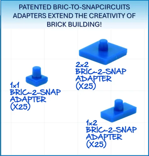Vista 7 de Snap Circuits BRIC: Estructuras Kit de exploración de módulo y electrónica Más de 20 proyectos de matriz y módulo Manual de proyecto a