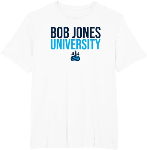 Vista 11 de Bob Jones University Camiseta apilada Bruins, Gris