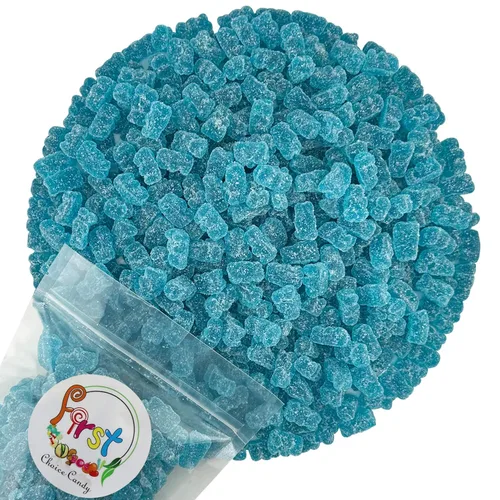 Vista 9 de FirstChoiceCandy Fun Sour Gummy Bears (2 libras (paquete de 1), fresa rosa ácida)