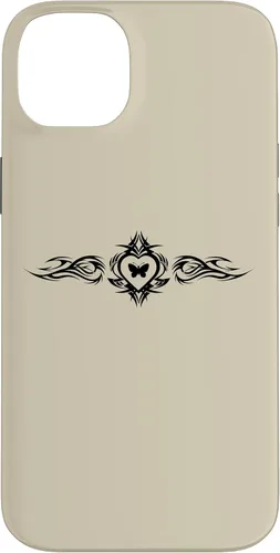 Vista 15 de Butterfly Heart Tattoo Fairycore y2k Grunge Egirl Aesthetic Case for iPhone 17