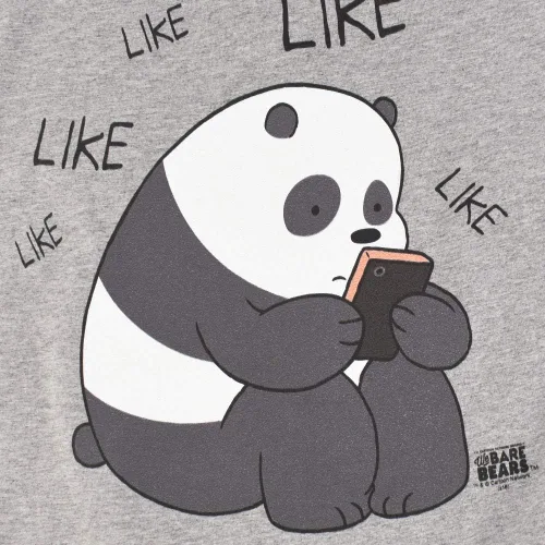 Vista 5 de Popfunk Classic We Bare Bears - Camiseta y pegatinas de red de dibujos animados