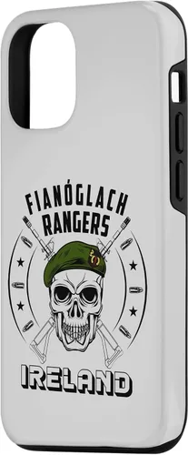 Vista 2 de iPhone 15 Fiannoglaigh Irish Special Force Army Ranger Irlanda Funda de defensa