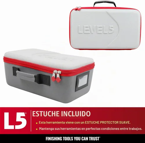 Vista 2 de Caja plana de 10 pulgadas - LEVEL5 Grado profesional Limpieza rápida Acabado de paneles de yeso Sheetrock Gyprock Wallboard 4-765