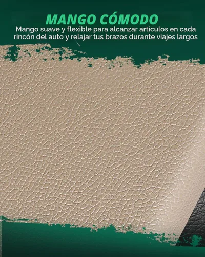 Vista 4 de SCITOO Cubierta de piel para consola central con reposabrazos, color beige, con base de repuesto para Audi A4 A6 S4 2000-2008