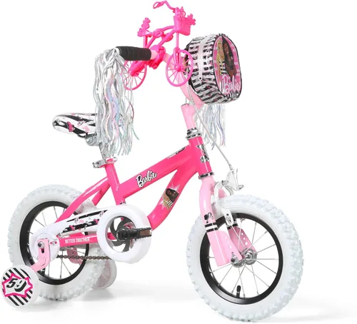 Vista 14 de Dynacraft Barbie 12, 16, 18-inch Girls' Bike for Kids Ages 3-9 Years - Fun and Stylish Design, Sturdy and Durable, Perfect for Kids Learning to