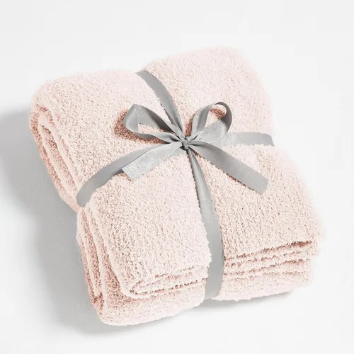 Vista 24 de CYMULA Manta de Punto Súper Suave Tamaño Throw Beige - Ligera Afelpada Esponjosa Mullida Cálida Acogedora Mantas y Throws para Sofá Cama Uso