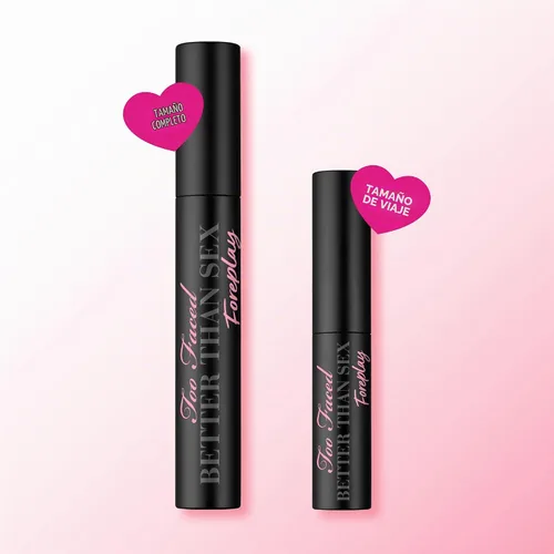 Vista 10 de Too Faced Better Than Sex Foreplay Mascara Primer Waterproof Eyelash Primer for Volume and Length Nourishing Argan Oil + Grape Seed Oil Formula