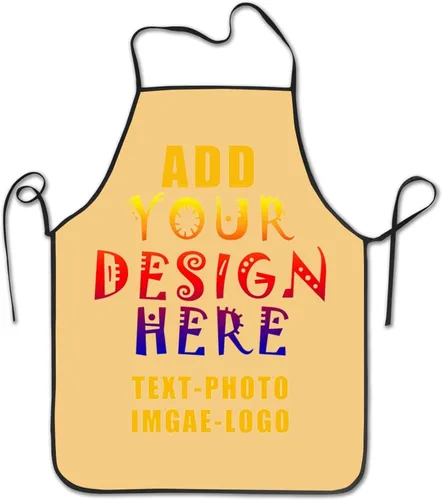 Vista 30 de Delantal personalizado personalizado para mujeres y hombres, delantales de cocina para cocinero, nombre personalizado, texto, logotipo, imagen