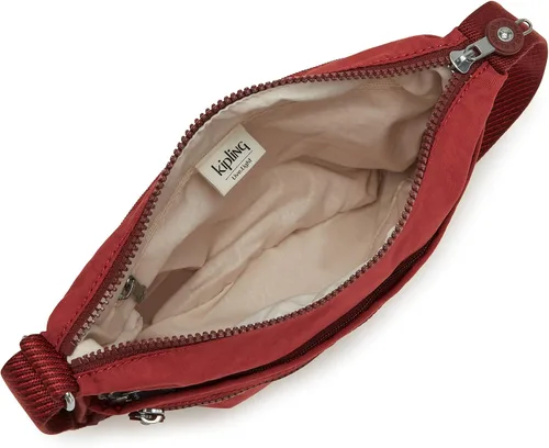 Vista 3 de Kipling Bolso bandolera Arto para mujer Carmín Dusty M