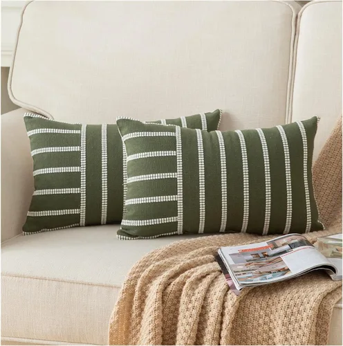 Vista 10 de Funda de Almohada Lumbar Bohemia Decorativa 14X36 Pulgadas Larga Suave Estilo Granja Decorativa Fundas de Almohada para Sofá Fundas de Almohada