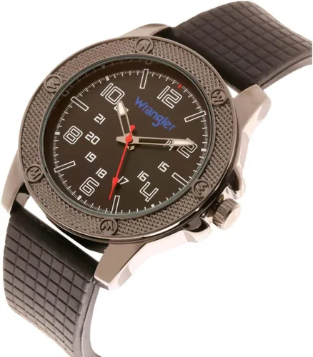 Vista 2 de Wrangler Reloj para hombre 1.732 in negro, Negro -, Reloj analógico
