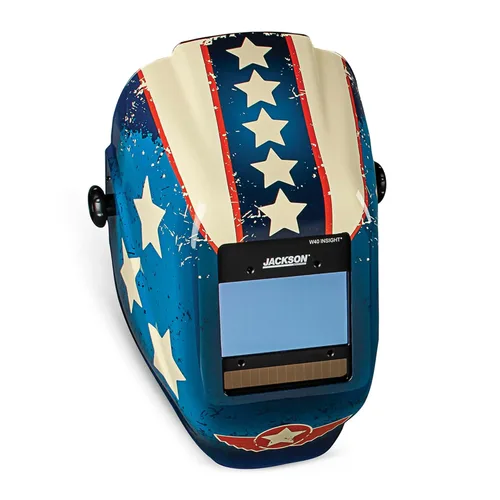 Vista 9 de Jackson Safety Insight - Casco de soldadura ADF, ultraligero, capucha de soldadura de oscurecimiento automático con diseño de carcasa HLX, ANSI
