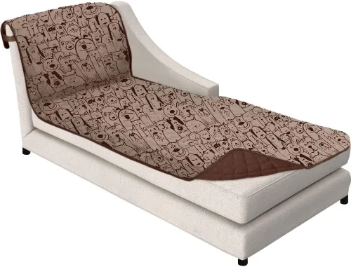 Vista 150 de Sofa Shield - Funda para sofá Loveseat con correa patentada, protector de cojín, funda reversible diseñada en EE. UU. resistente a manchas