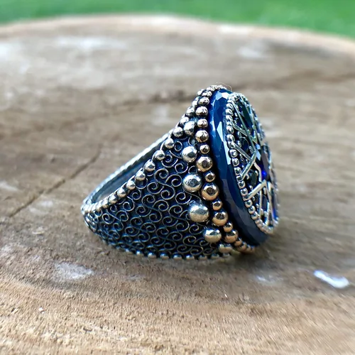 Vista 5 de R&O Silver Boutique 1RKD0005 - Anillo de plata de ley 925 K