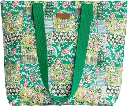 Vista 37 de Maison d' Hermine - Bolsa de lona de algodón reutilizable para mujeres, con asa para el hombro, bolsas a granel para compras y viajes