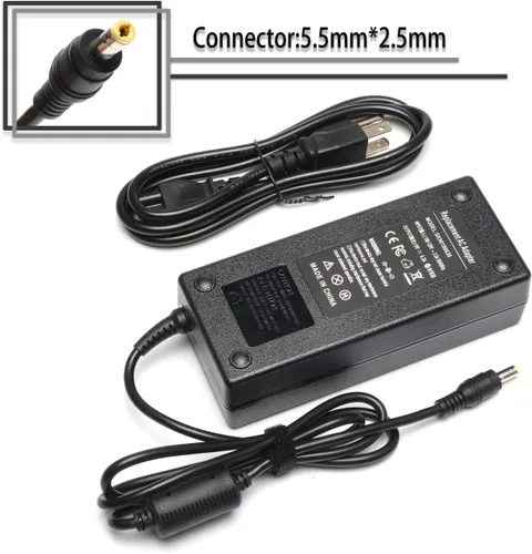 Vista 6 de Cargador para portátil de 120 W compatible con MSI CX62 GE60 GE60K GE62 GE70 GE70K GE72 GP60 GP70 GP72 GS60 GS70; MS-16GA Stealth MS-1756 MS-1757