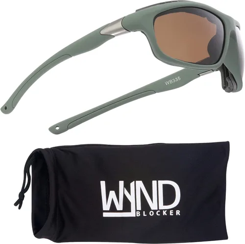 Vista 14 de Murph - Gafas de sol para motocicleta, color negro y ámbar Negro Ámbar