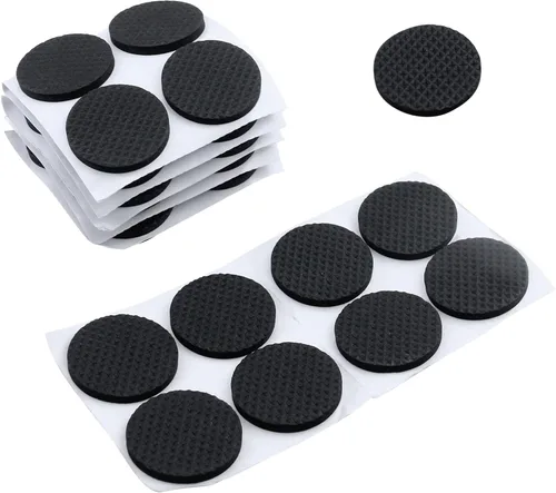 Vista 12 de Antrader Paquete de 12 alfombrillas deslizantes rectangulares para muebles, protector de suelo, posavasos mágicos antiabrasión, para mover muebles