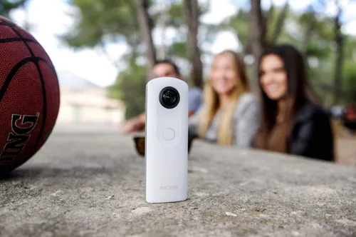 Vista 3 de Ricoh Theta SC 360° Video y cámara fija (blanco)