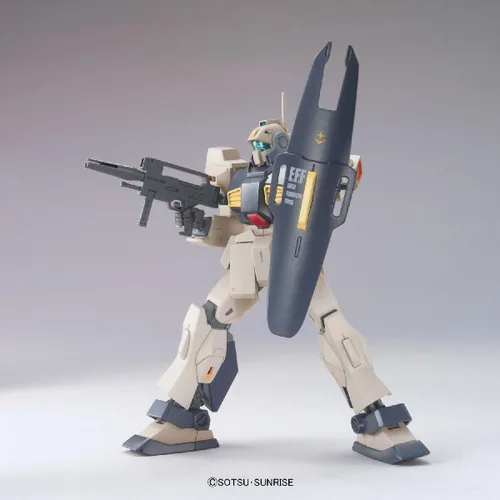Vista 2 de Bandai Hobby #164 HGUC Nemo Model Kit (escala 1/144), color unicornio desierto