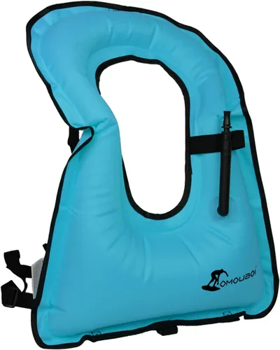 Vista 11 de Chaleco de esnórquel para adultos, chaleco de natación inflable para mujeres/hombres, chalecos de natación para kayak, remo, pesca, surf, esnórquel